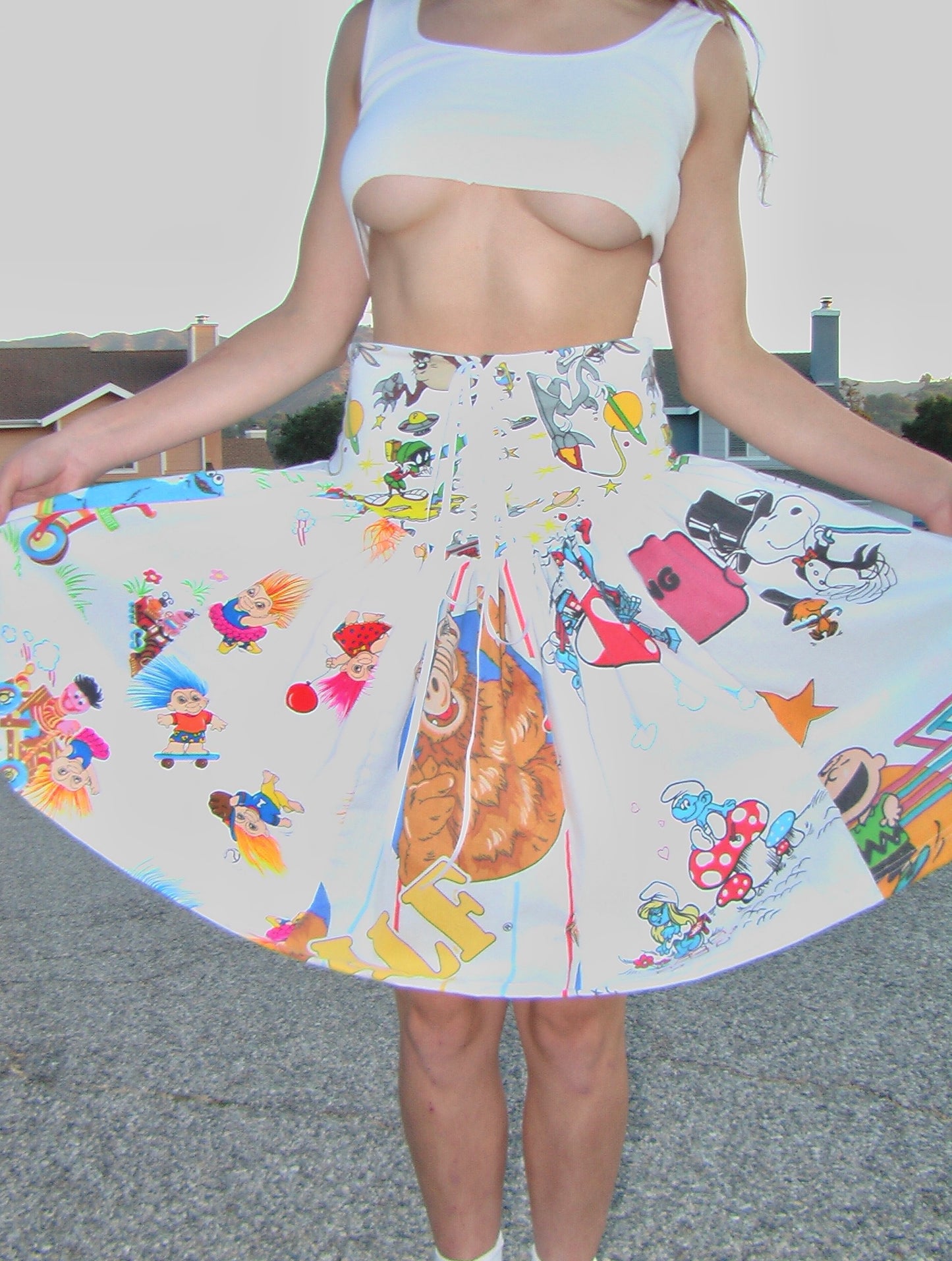 cartoon skirt