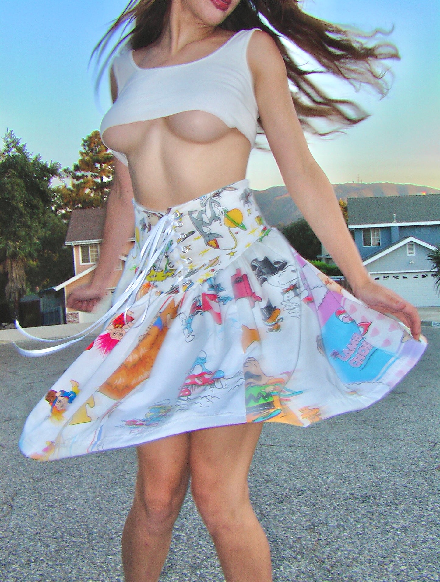 cartoon skirt