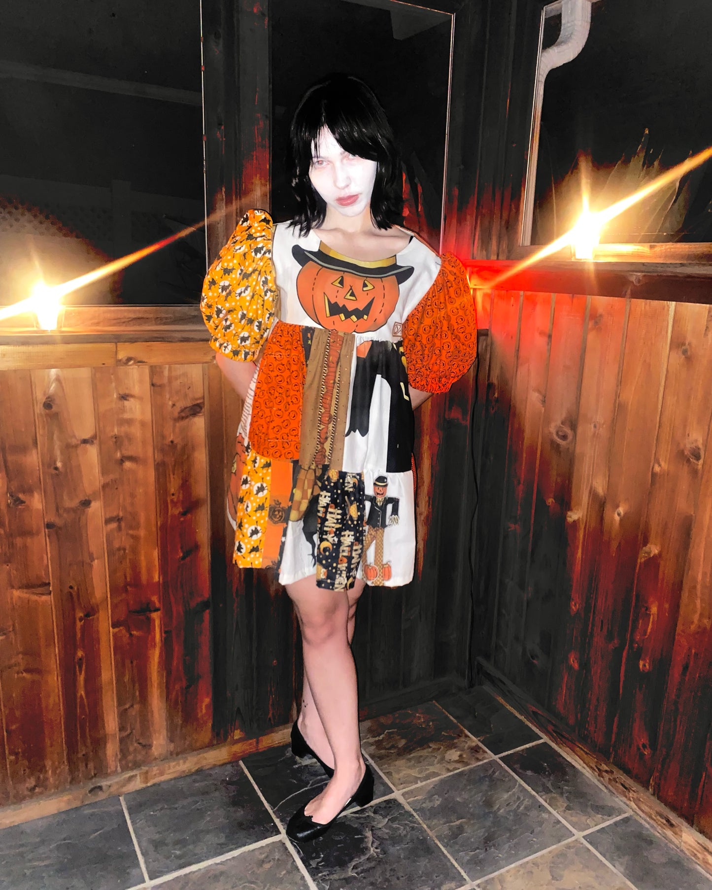 patch dress