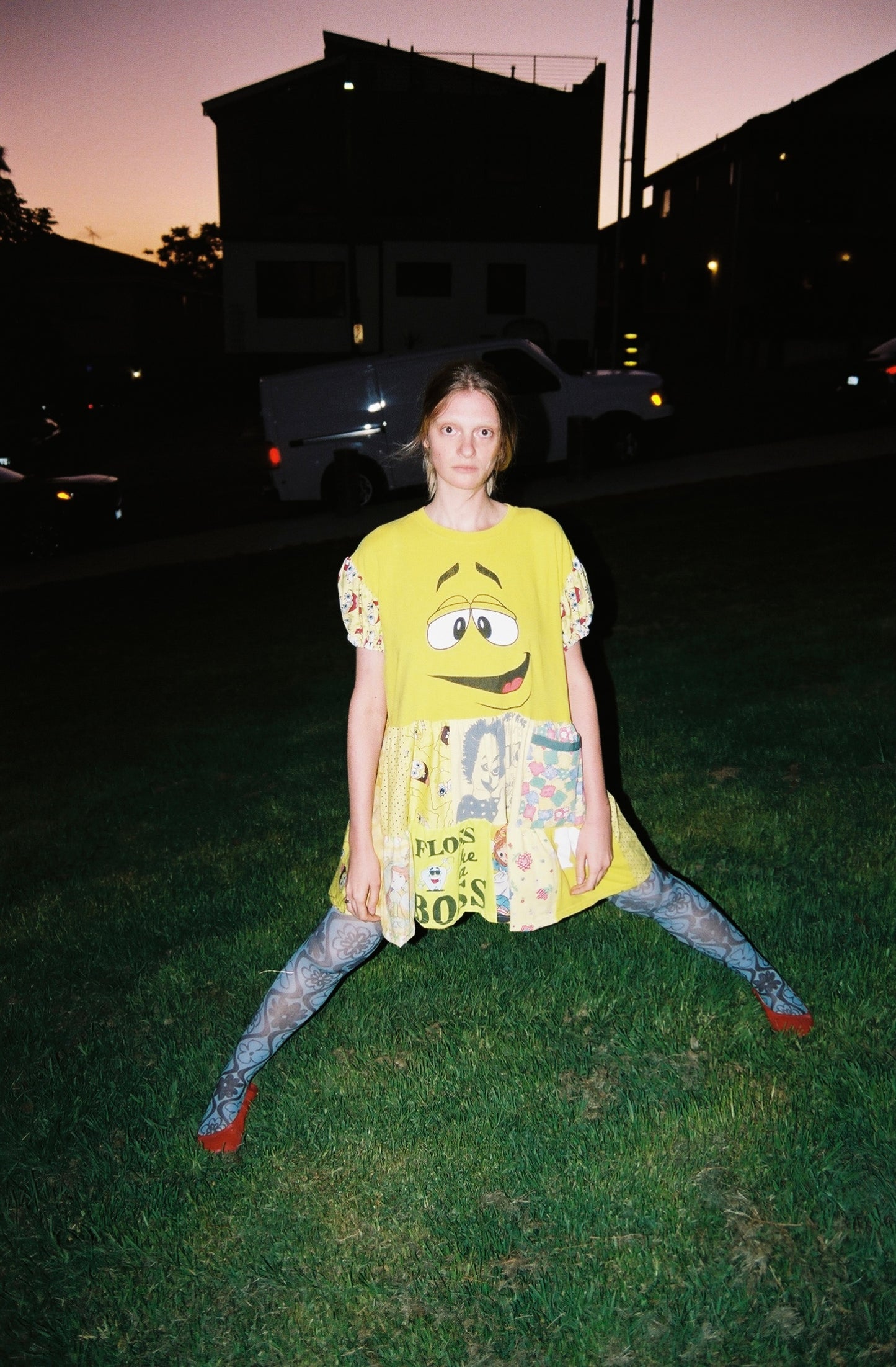 yellow 5 dress