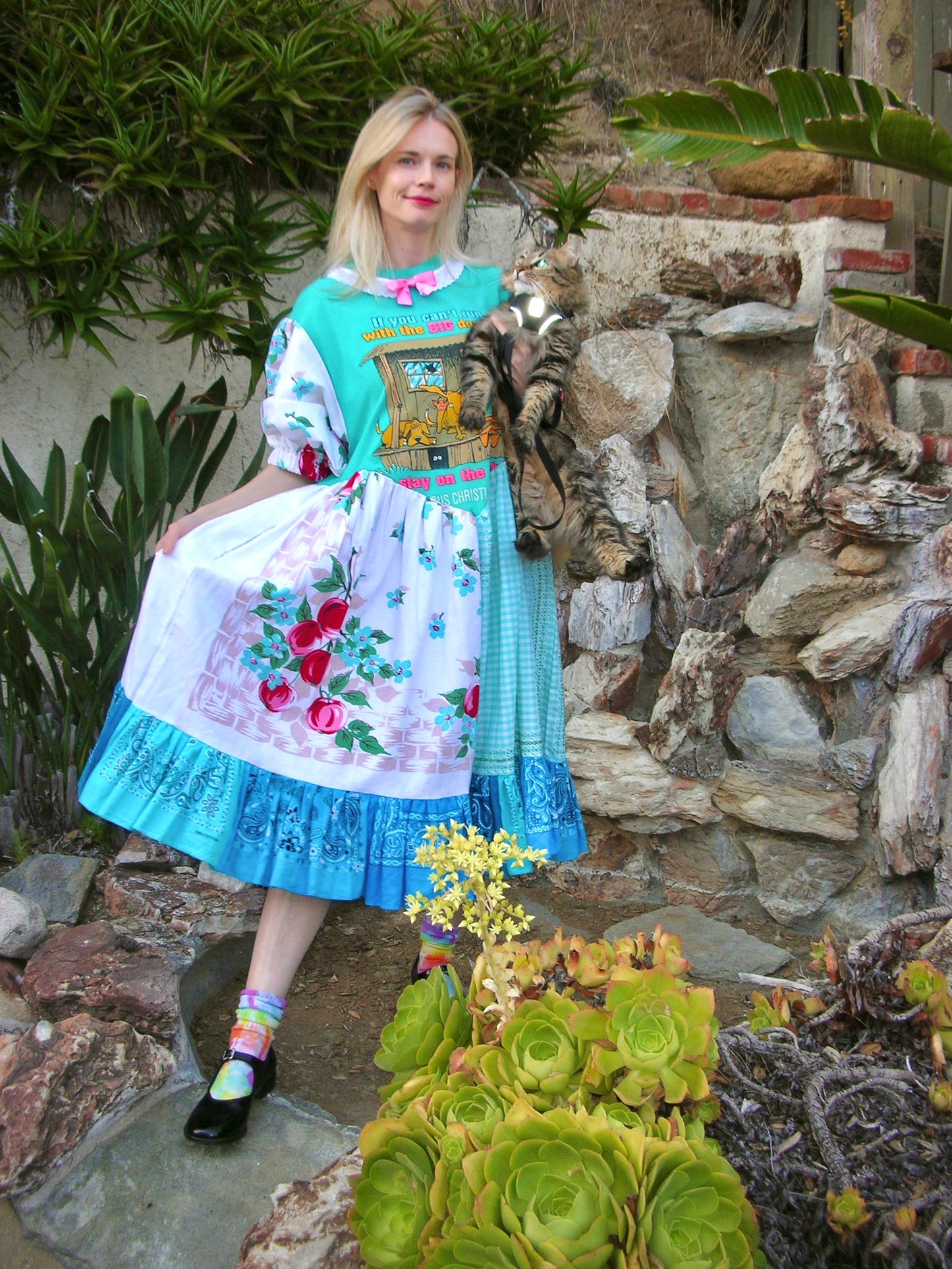 PSYCHIC OUTLAW x LiFER stay on the porch dress