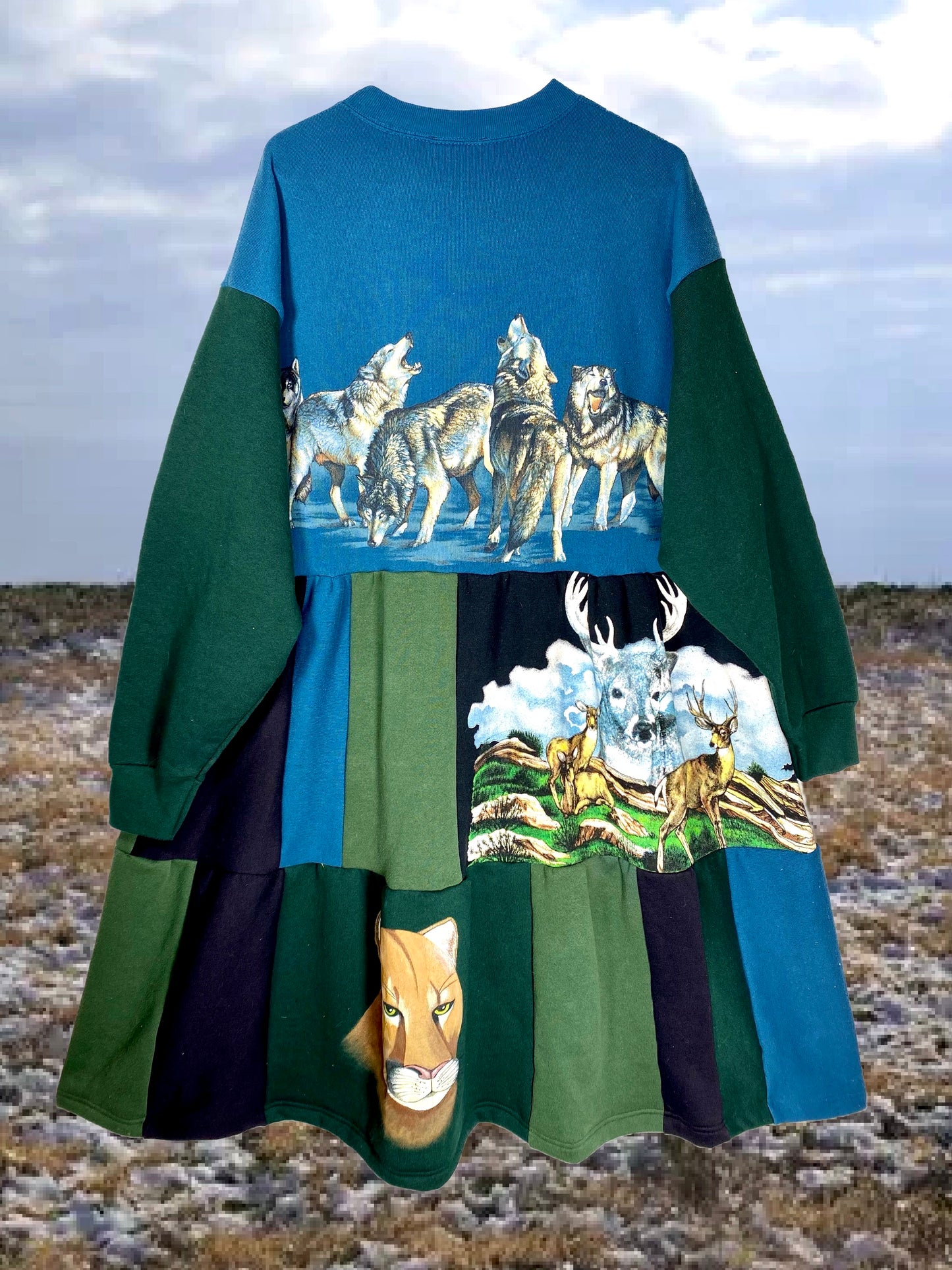 build your own custom sweatshirt dress