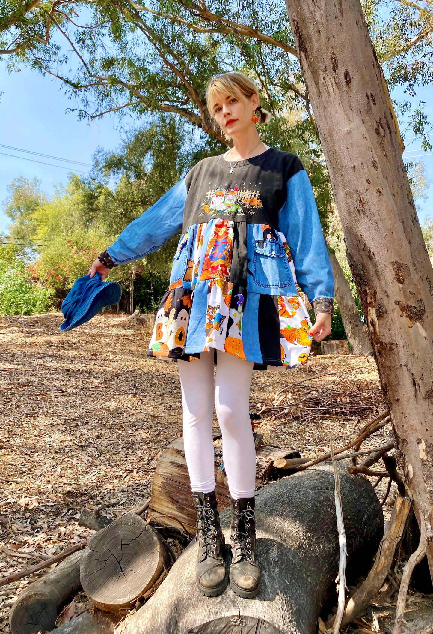 patch dress