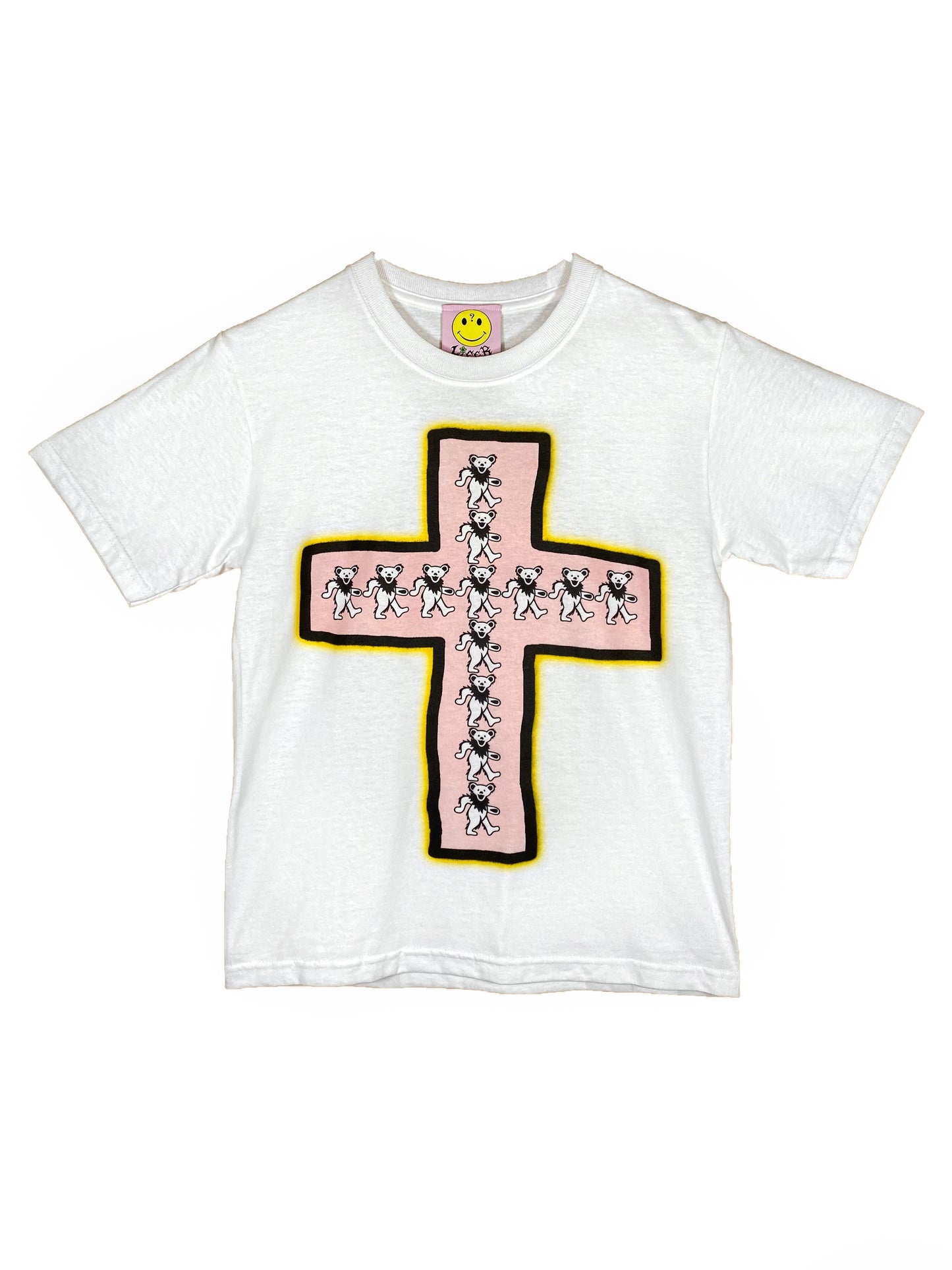 deady bear cross tee