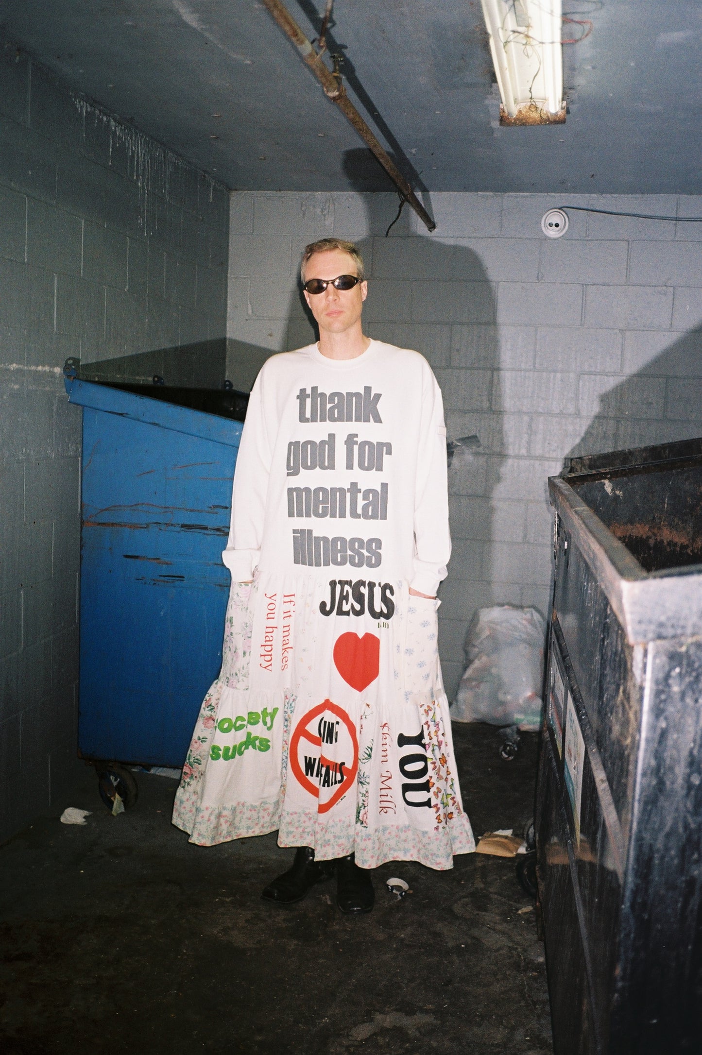 Skim Milk | WHOLE x LiFER thank god dress