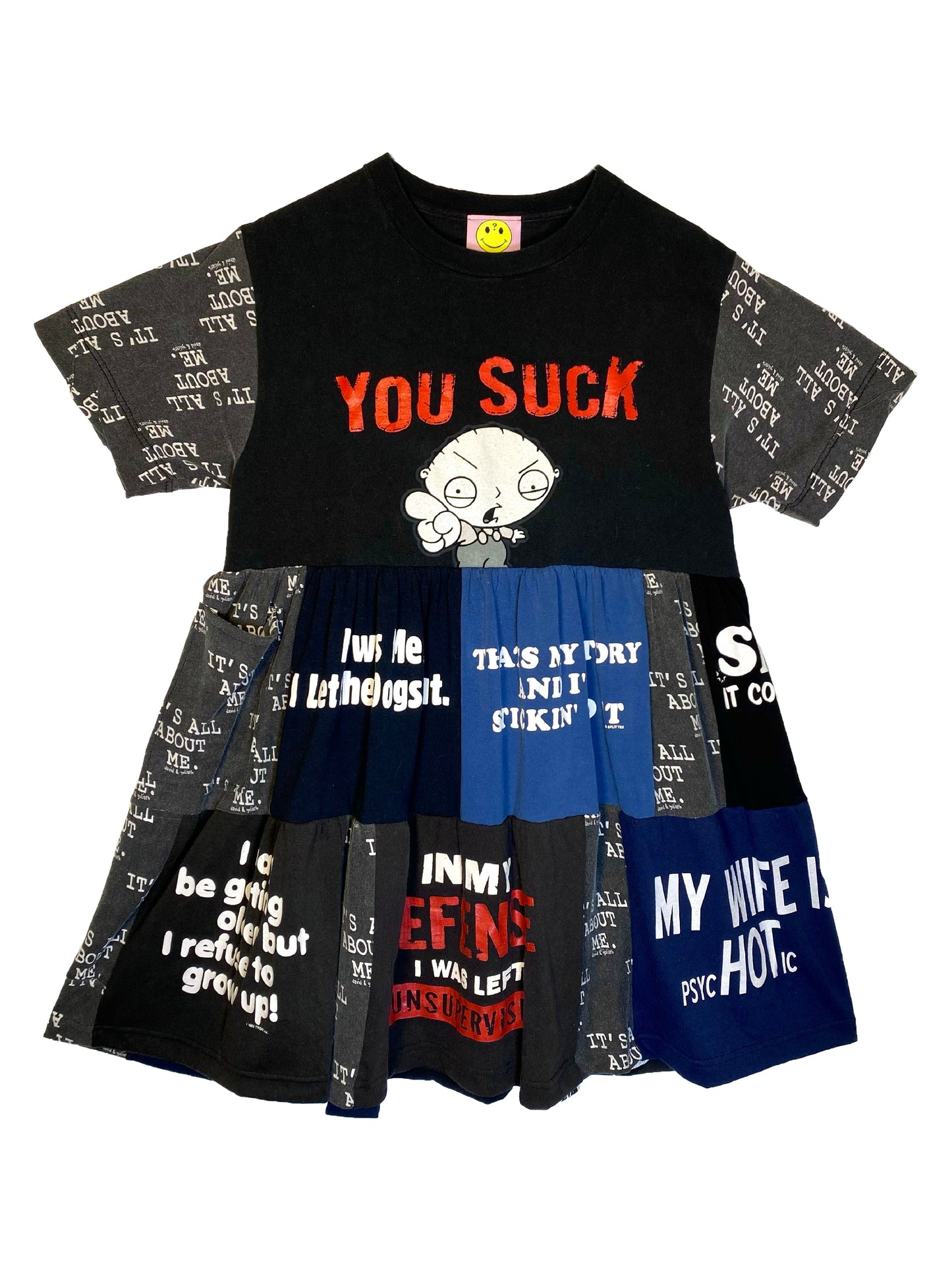 you suck dress