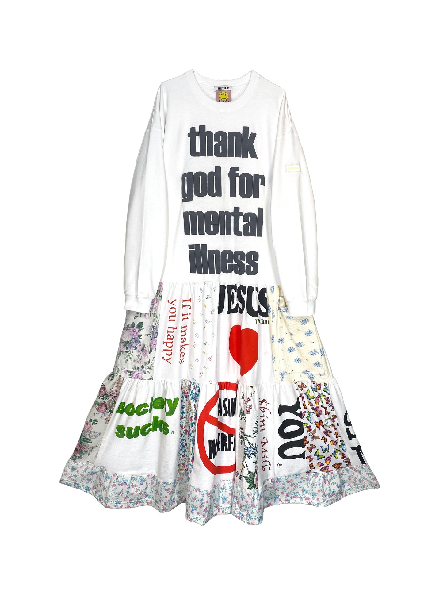 Skim Milk | WHOLE x LiFER thank god dress