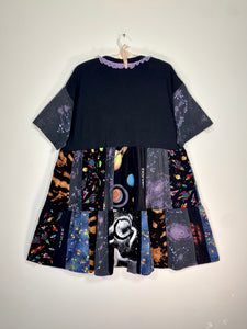 spaced dress