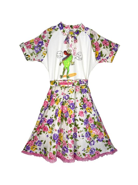Skim Milk | WHOLE x LiFER luv hate dress