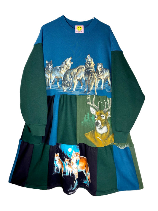 build your own custom sweatshirt dress