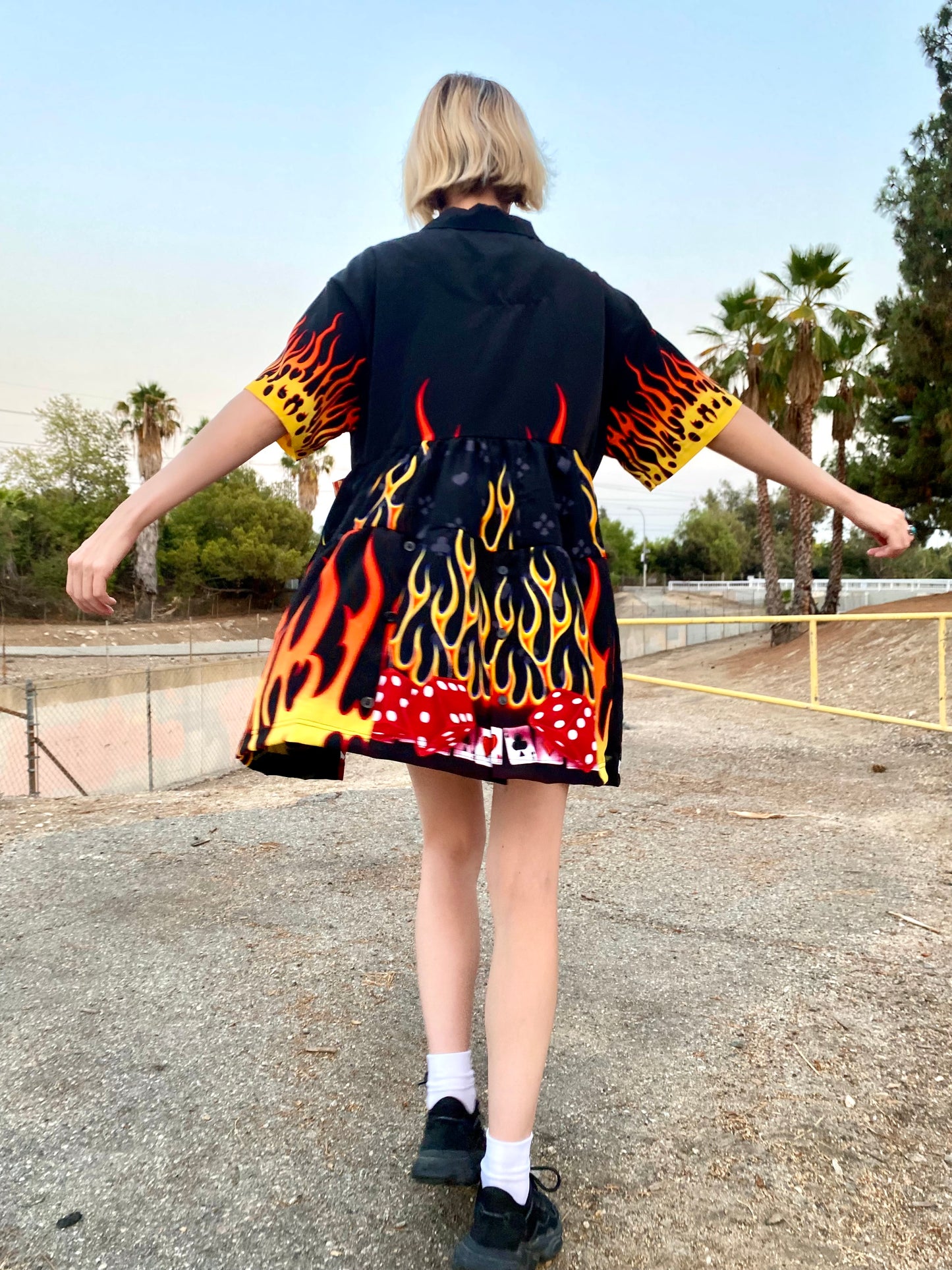 burn dress