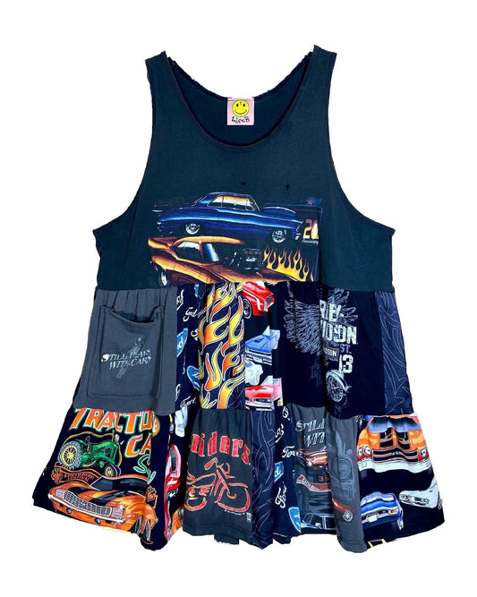 plays with cars dress